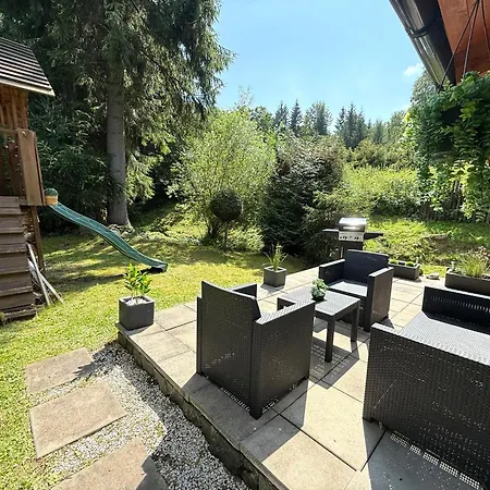 Vakantiehuis Horsky Dum Pod Prehradou U Sjezdovky A Potucka V Horach Český Jiřetín